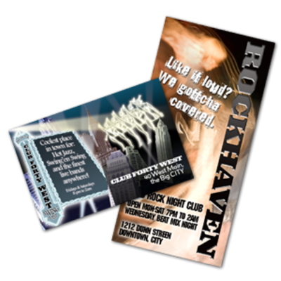 Club Cards 3"x4" Club Cards 3"x4"